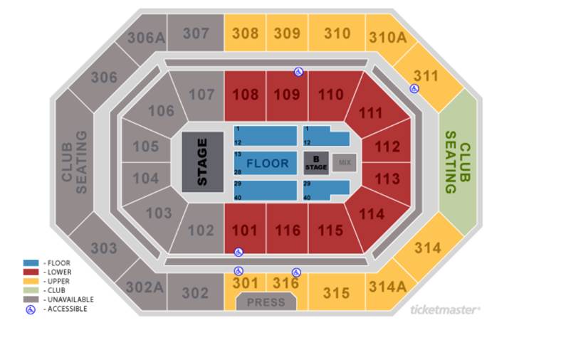 Ralph Engelstad Arena Hockey Seating Chart