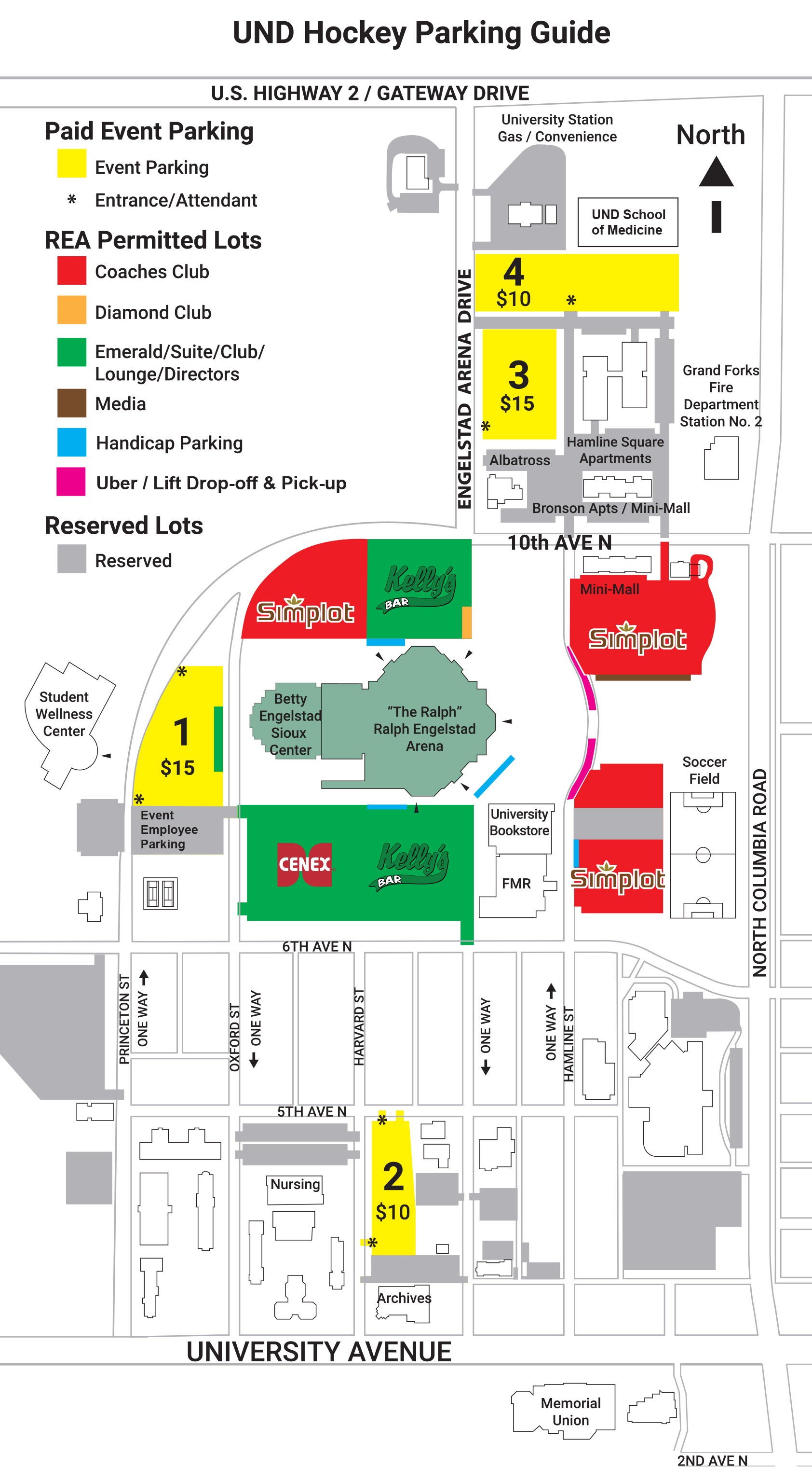 Betty Engelstad Arena Seating Chart