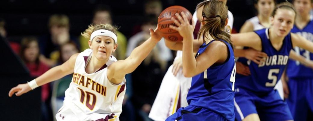 North Dakota Girls B BB State Tournament - Quaterfinals