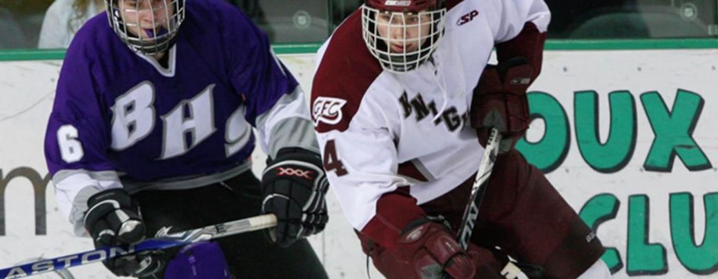 North Dakota State High School Hockey Tournament Semi-finals