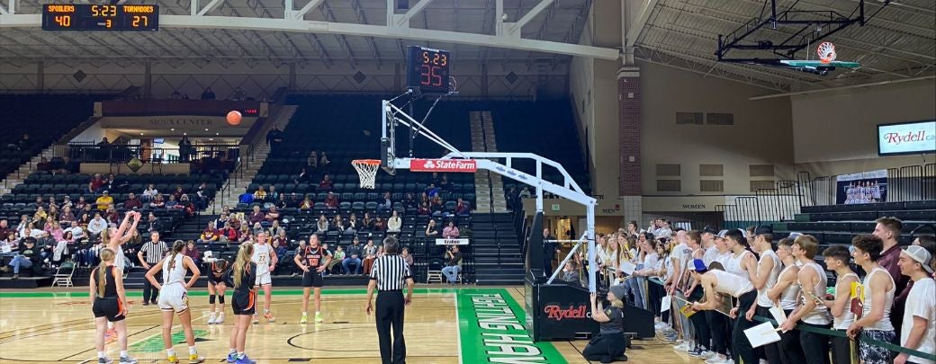 North Dakota  Girls B BB State Tournament - Finals