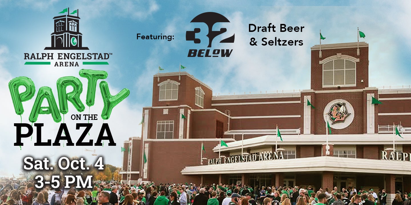 Party On The Plaza leading up to UND Hockey